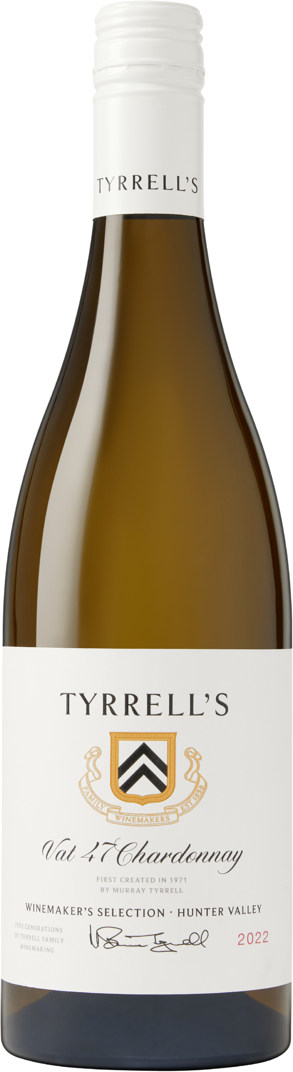 Tyrrell’s Wines Vat 47 Winemaker's Selection Chardonnay 2022 Hunter Valley